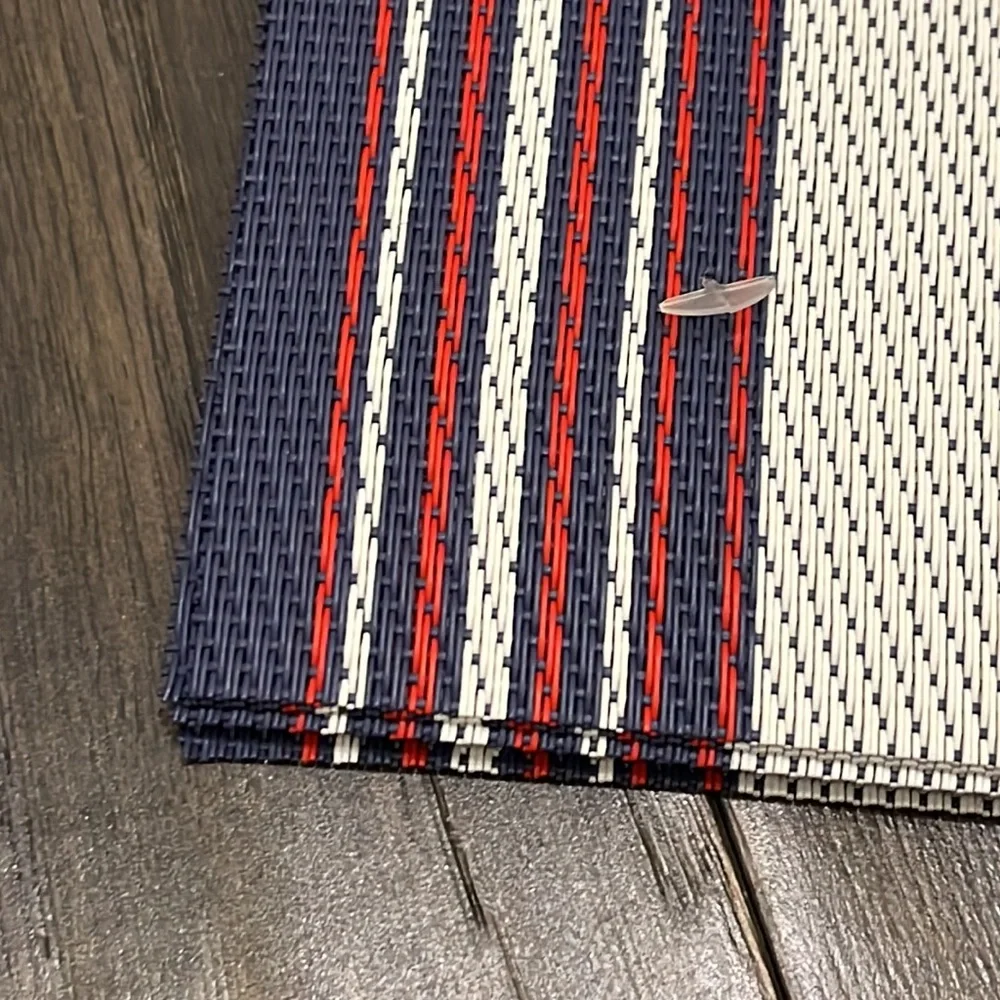 Ralph Lauren Table Placemats X 6 mats new stripe blue home dining casual